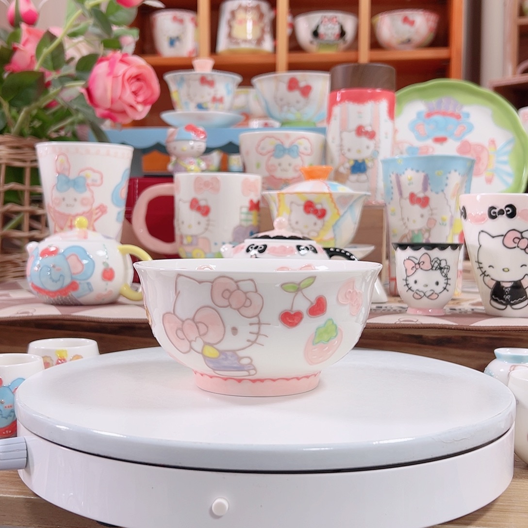 可爱手作陶瓷高温