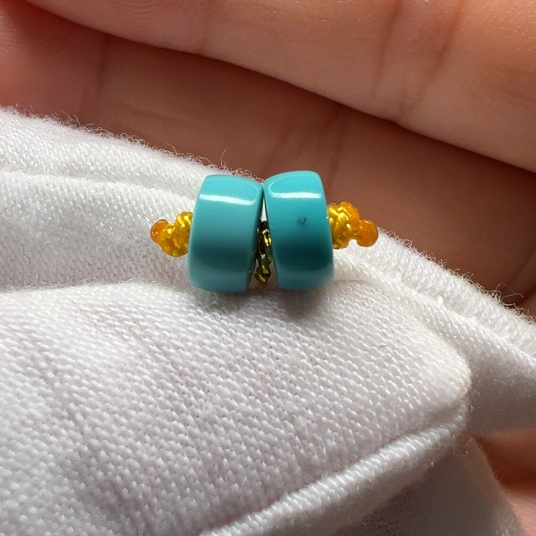 绿松石未镶嵌配饰