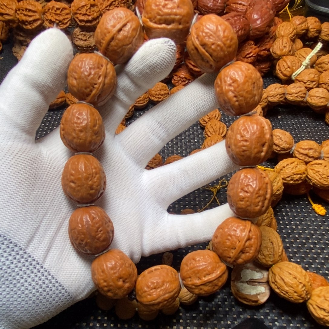 文玩核桃手串富甲天下21.5