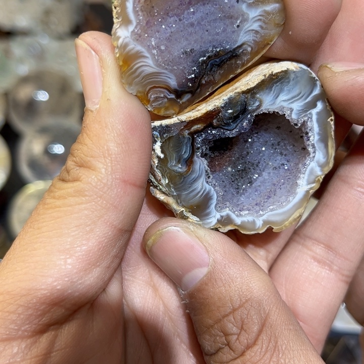 水晶摆件未镶嵌聚宝盆