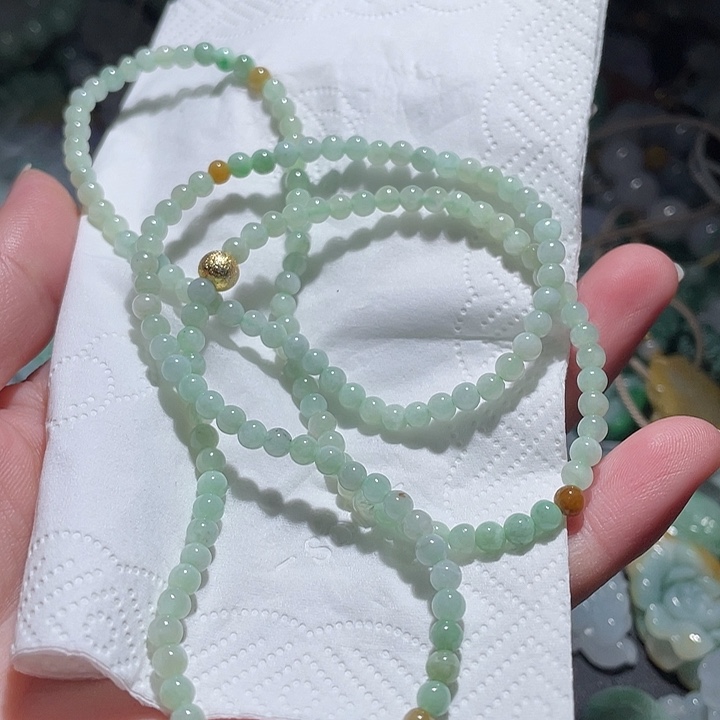 颈饰未镶嵌翡翠天