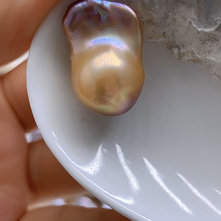 淡水珍珠未镶嵌吊坠(不含链)