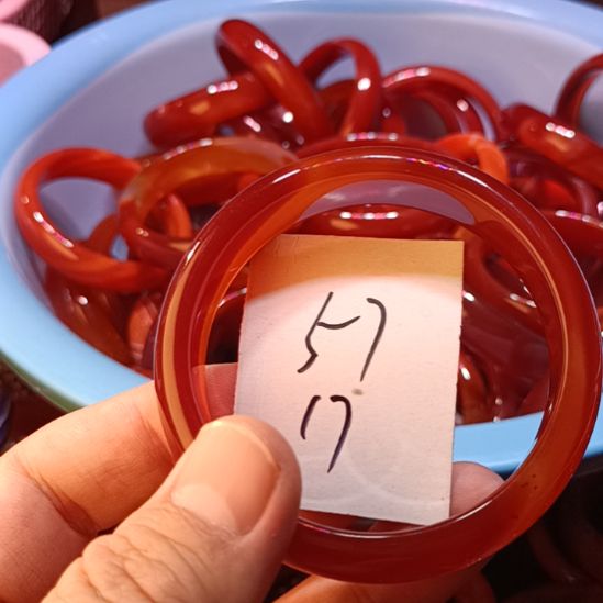 玛瑙/玉髓未镶嵌手镯