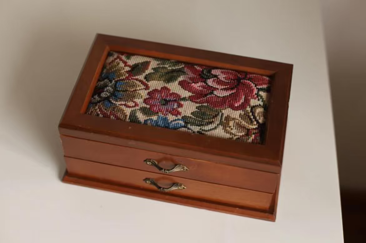 编码A109刺绣盒子（代拍链接）