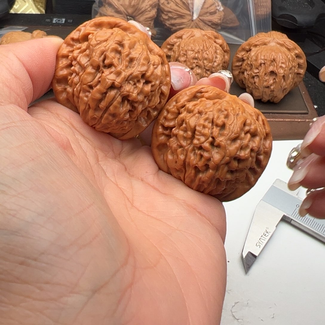 文玩核桃把件莲花39