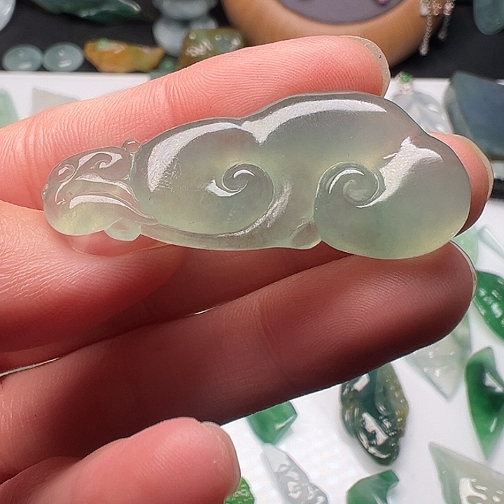 翡翠未镶嵌手链不包工