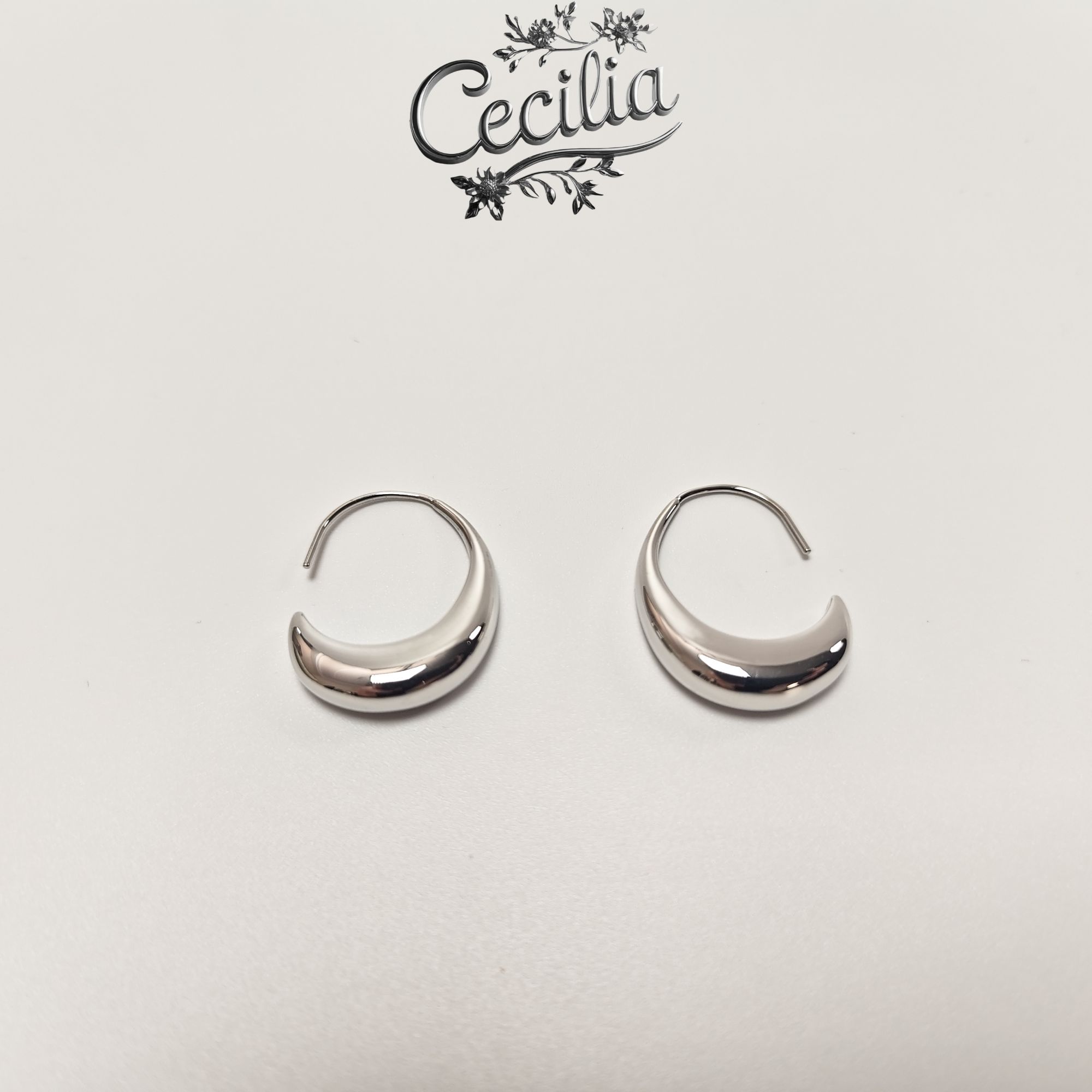 铜合金耳饰 Cecilia时尚休闲百搭高定耳钉D-E39