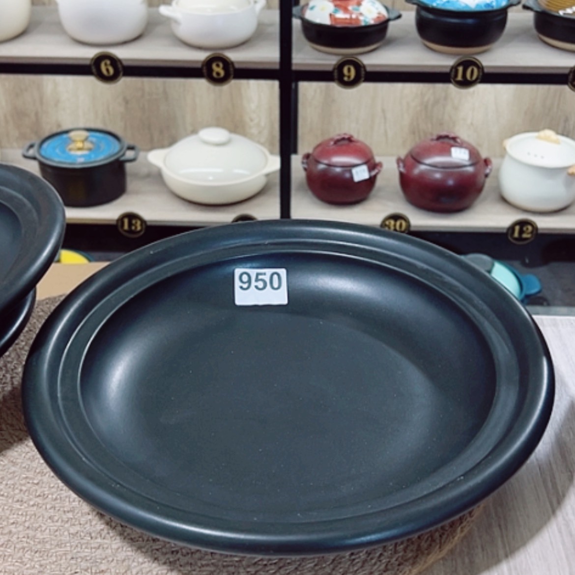 【闪购商品】口径32.5厘米浅盘，汽泡眼瑕疵