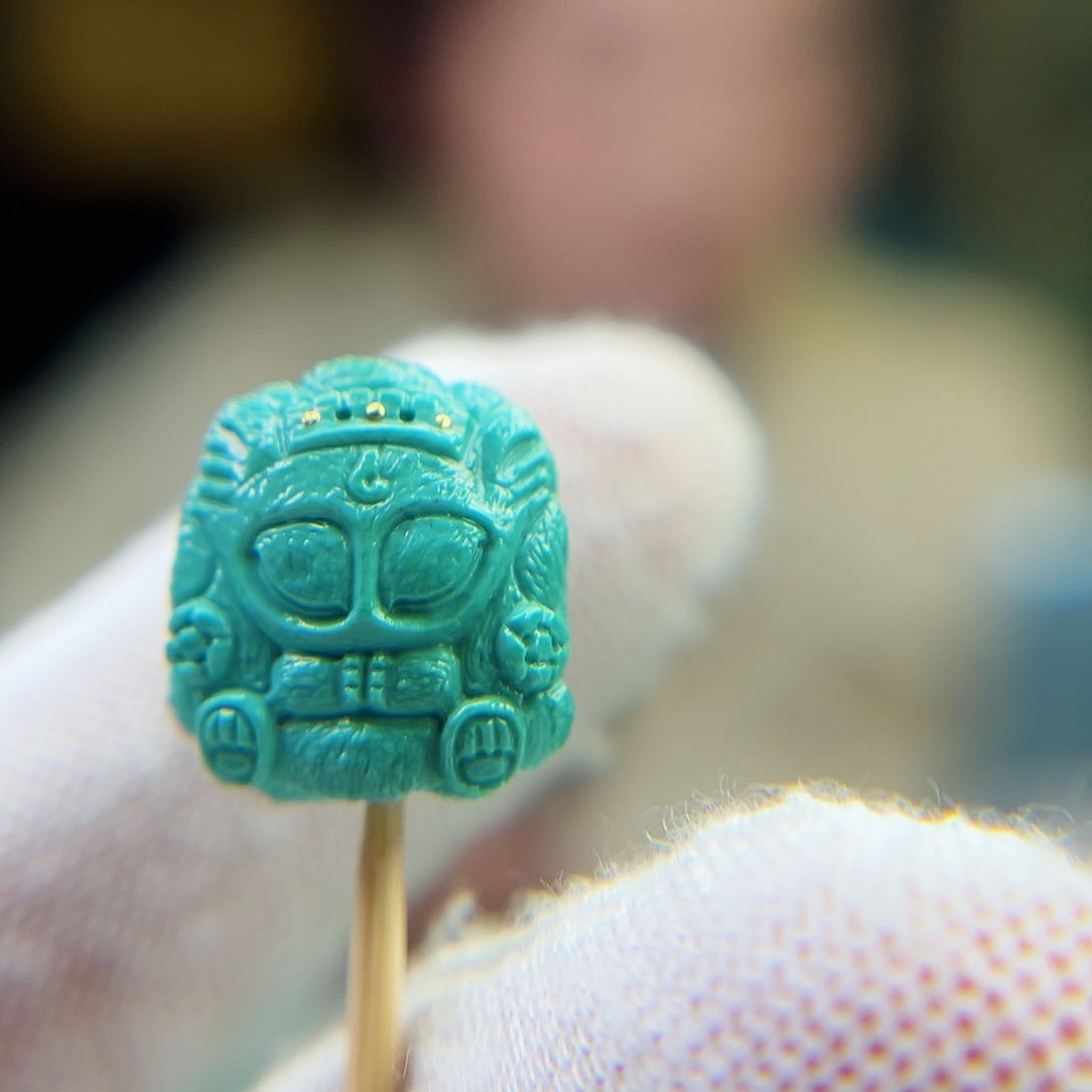 绿松石珠宝奇石未镶嵌