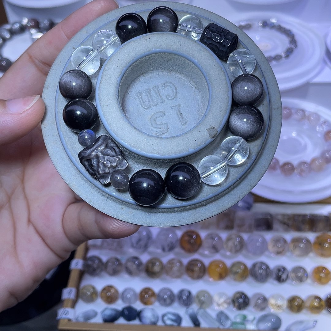 水晶手链未镶嵌水晶