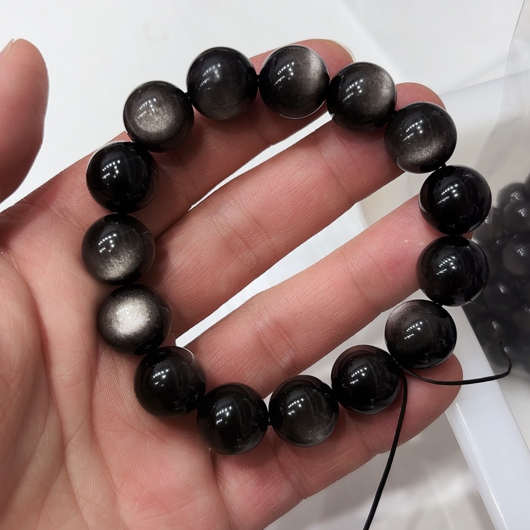 水晶手链未镶嵌银卡14