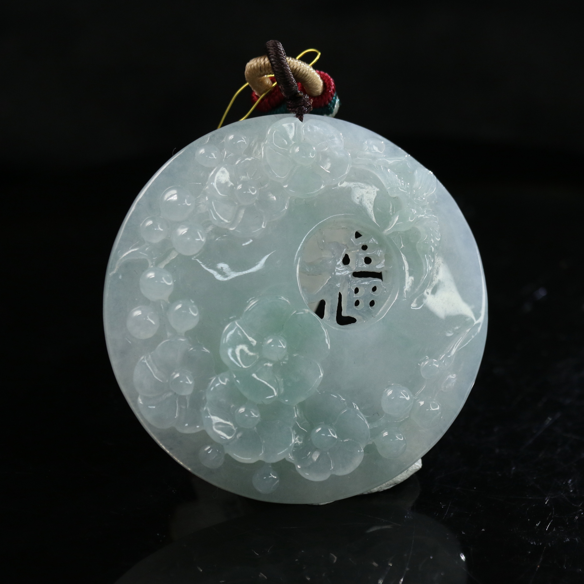 27天然缅甸翡翠A货花开富贵/401826/上海嘉禾拍卖