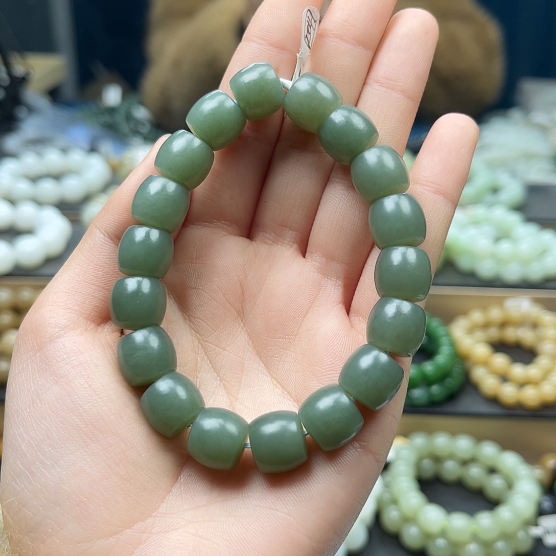 和田玉手链未镶嵌