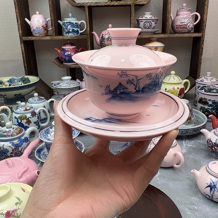 陶摆件景德镇陶瓷567老厂瓷12