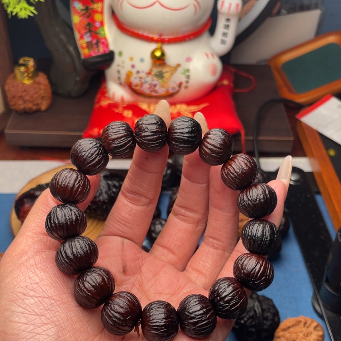 吊坠文玩核桃衡****柔补米串不镶嵌