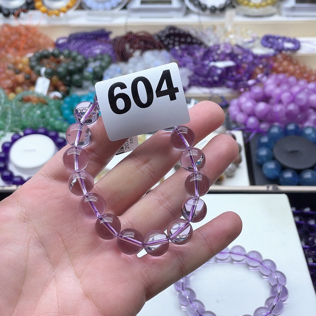 水晶手链未镶嵌璐天然