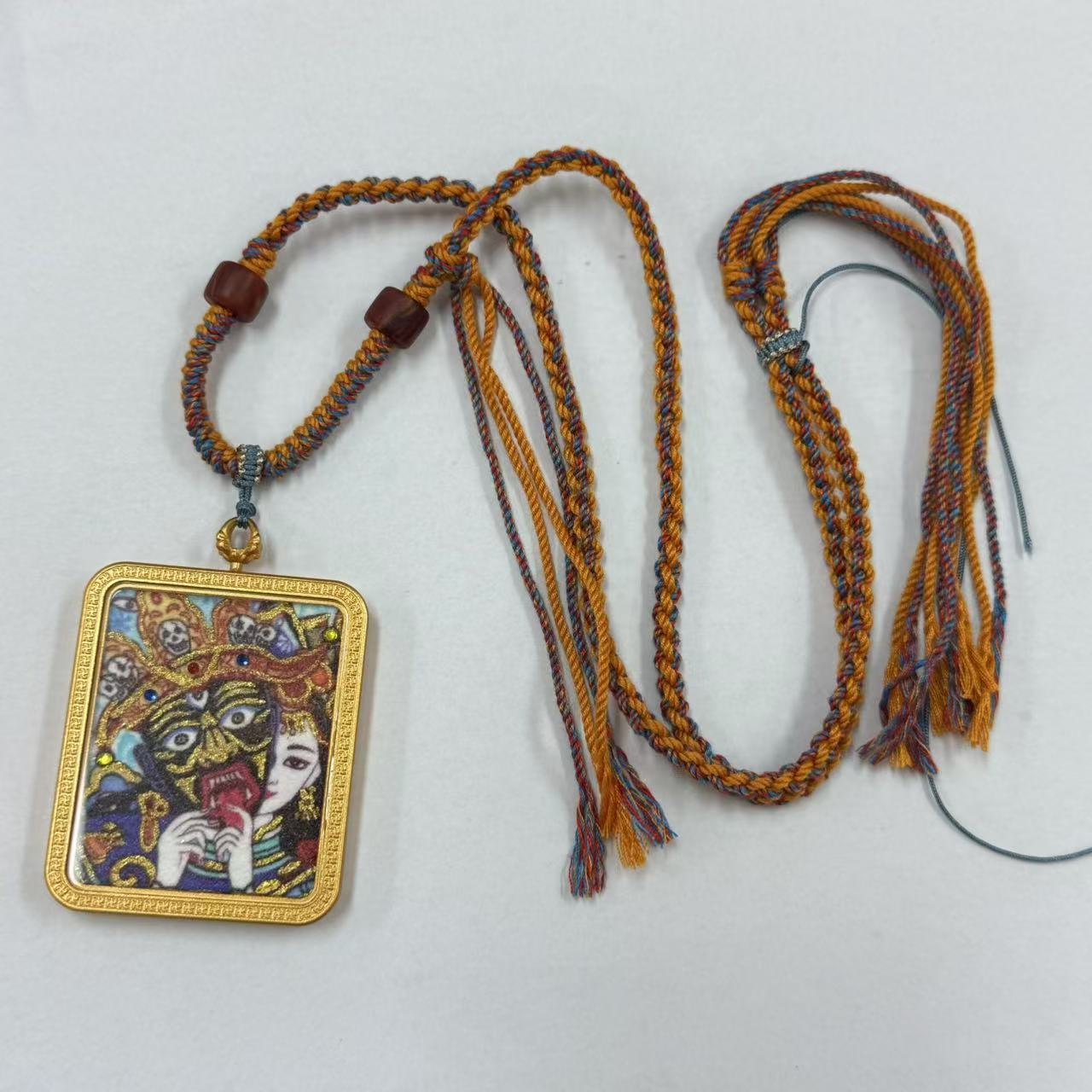 女财财五爷唐卡套绳*（多样性发一件）