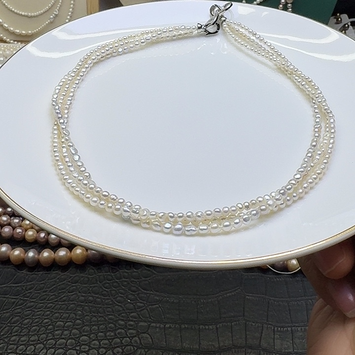 耳饰淡水珍珠合金