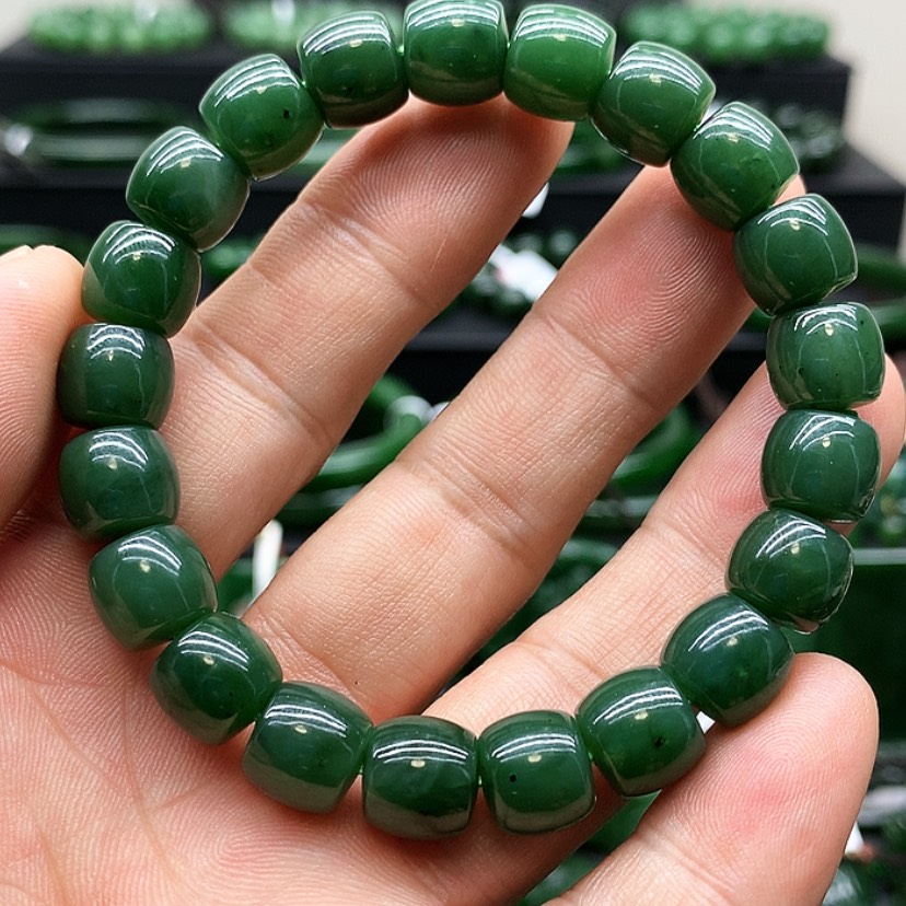 【闪购商品】和田玉（碧玉）手链未镶嵌