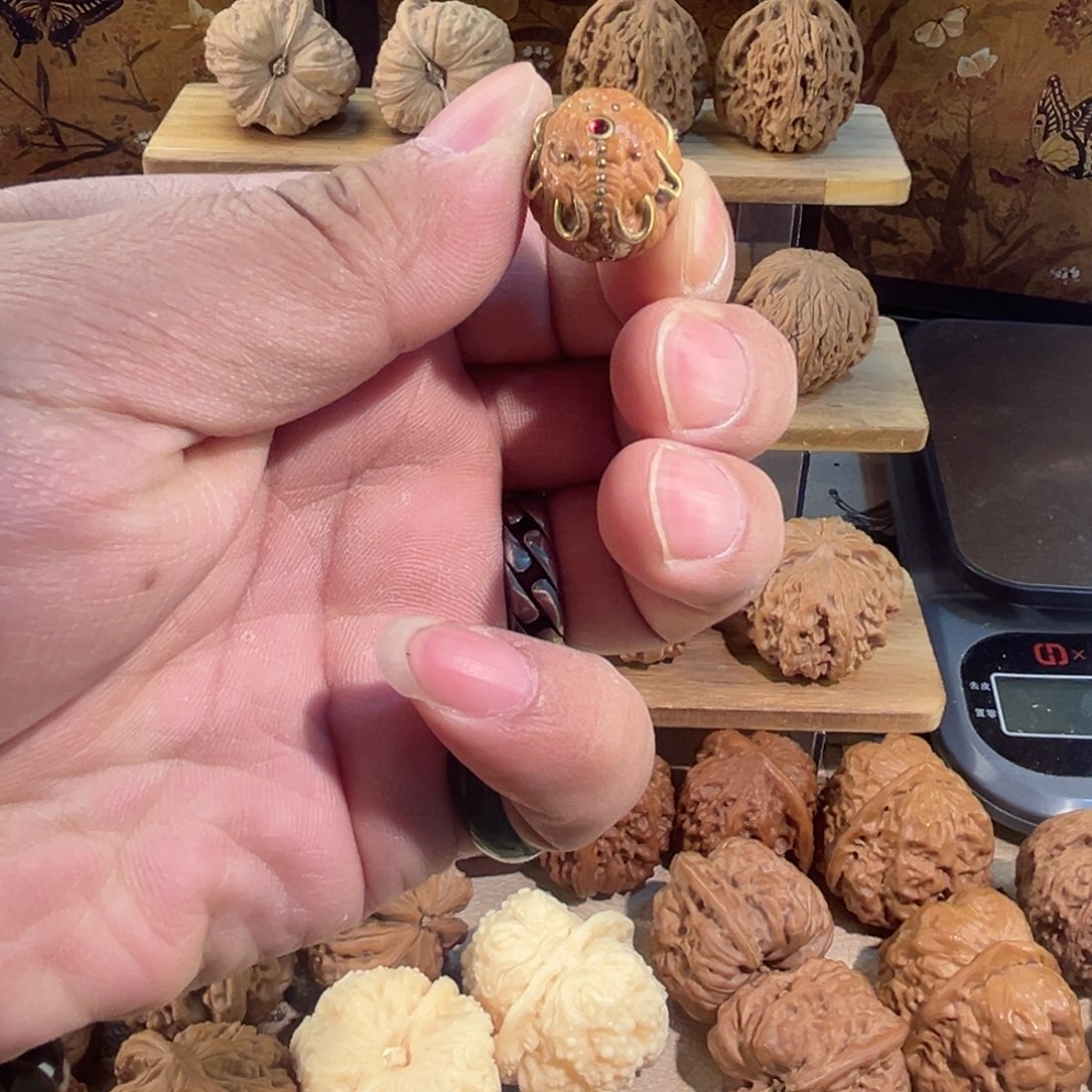 把件文玩核桃象神