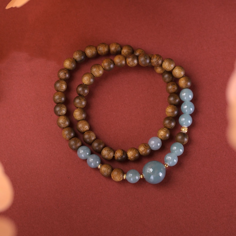 揽香集 沉香【揽香集】- 香港黄棋楠0.6双圈设计款