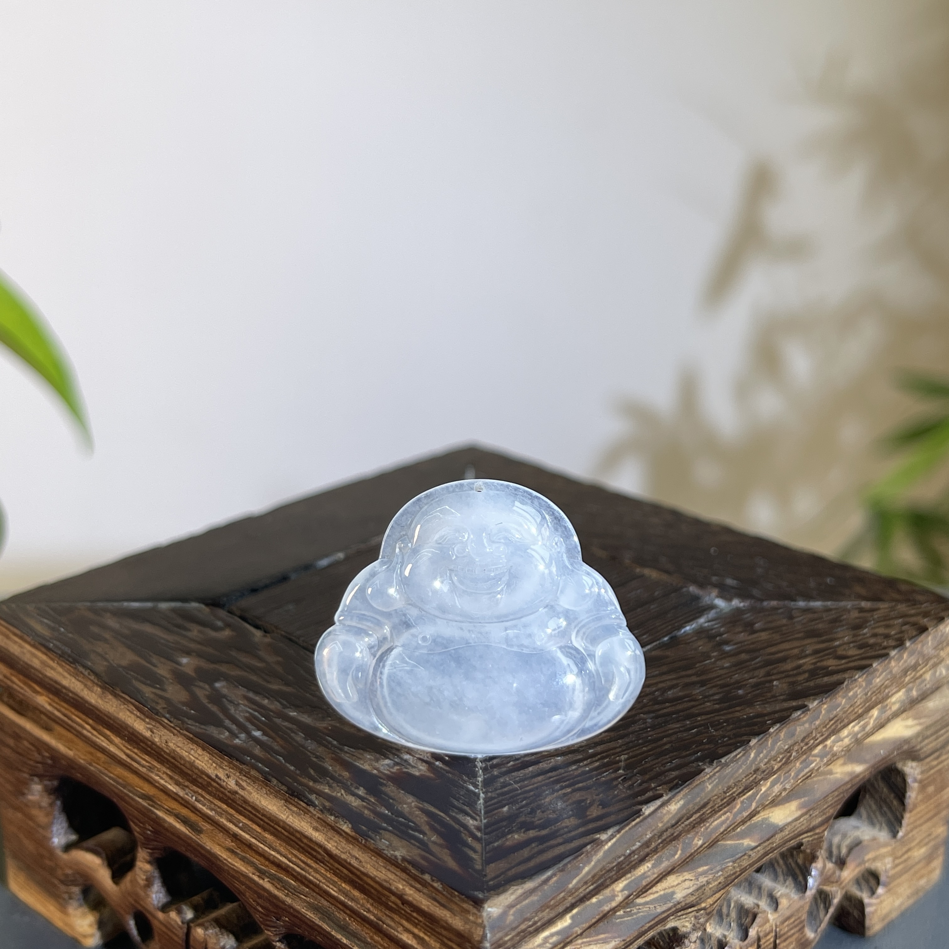 JXB20-218  天然缅甸A货翡翠 佛公
