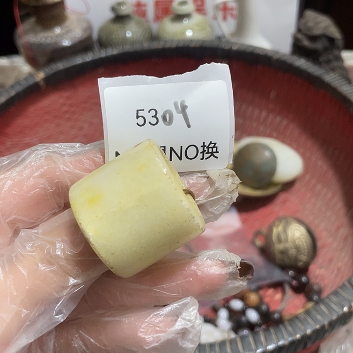 墨***）瓷片5304号工艺品