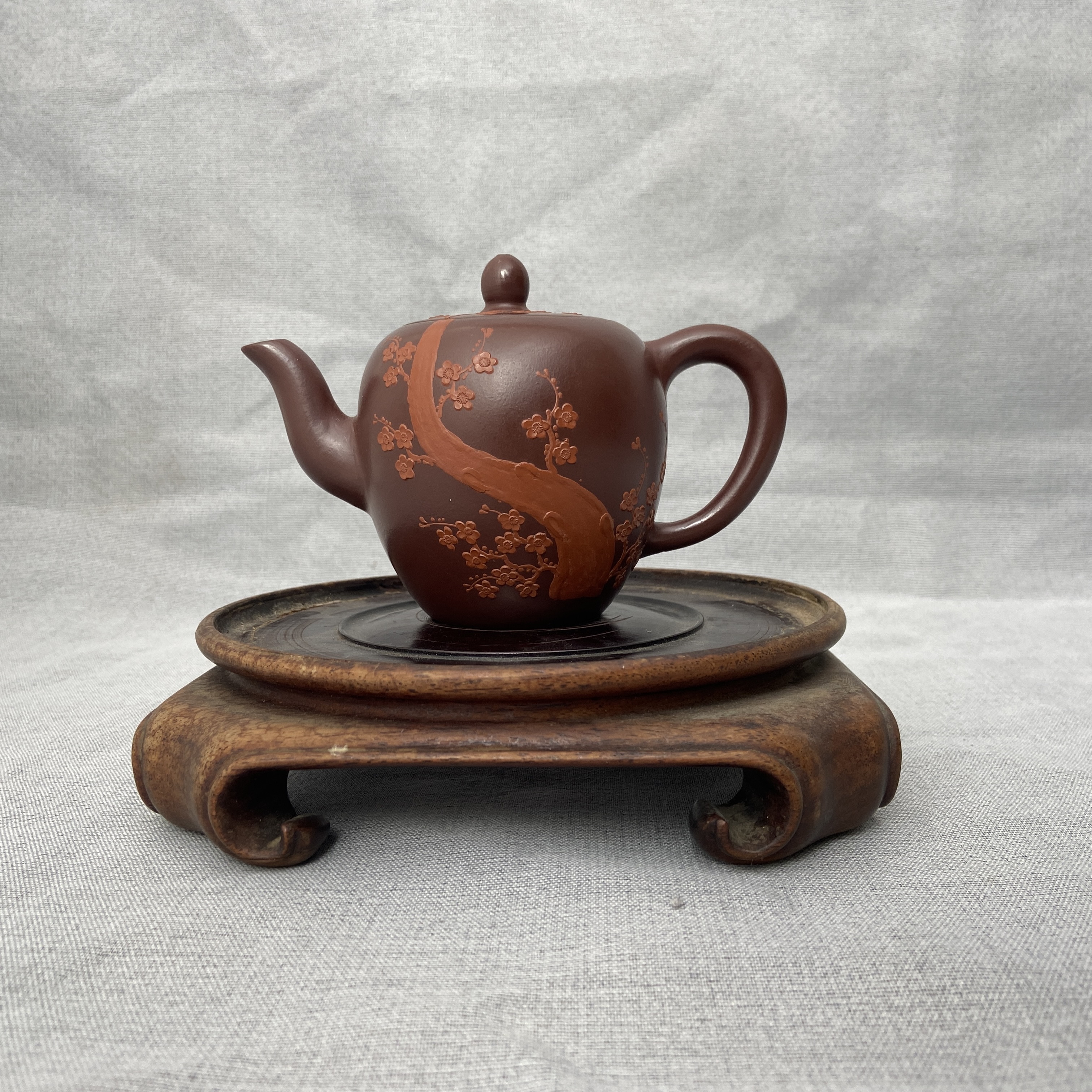宜兴手工紫砂陶 茶壶GS3484-39