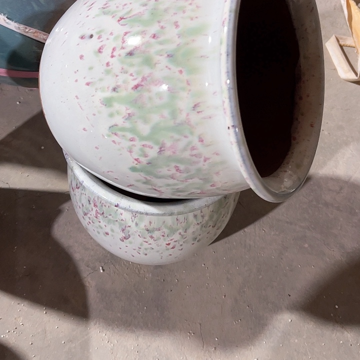 红陶口径18高度18两只正品