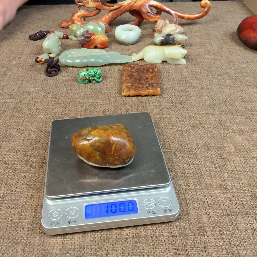 和田玉（糖玉）未镶嵌珠宝半成品