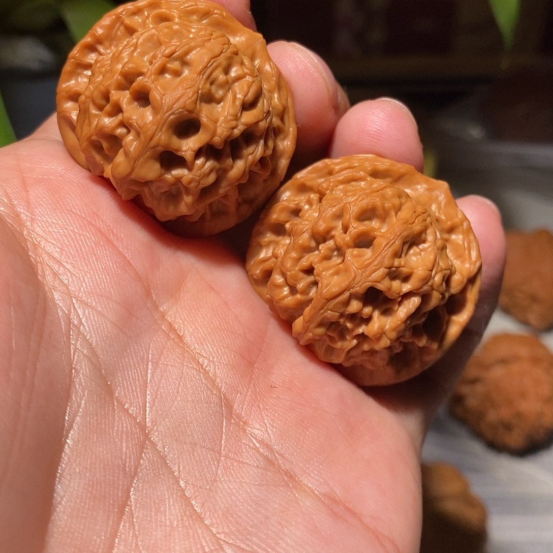 桐****文玩核桃把件016金丹