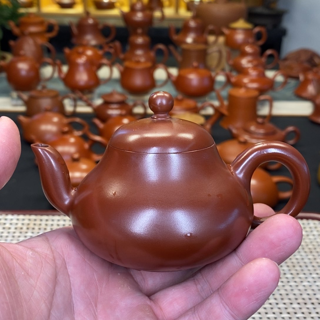 紫砂茶壶潮州手拉壶