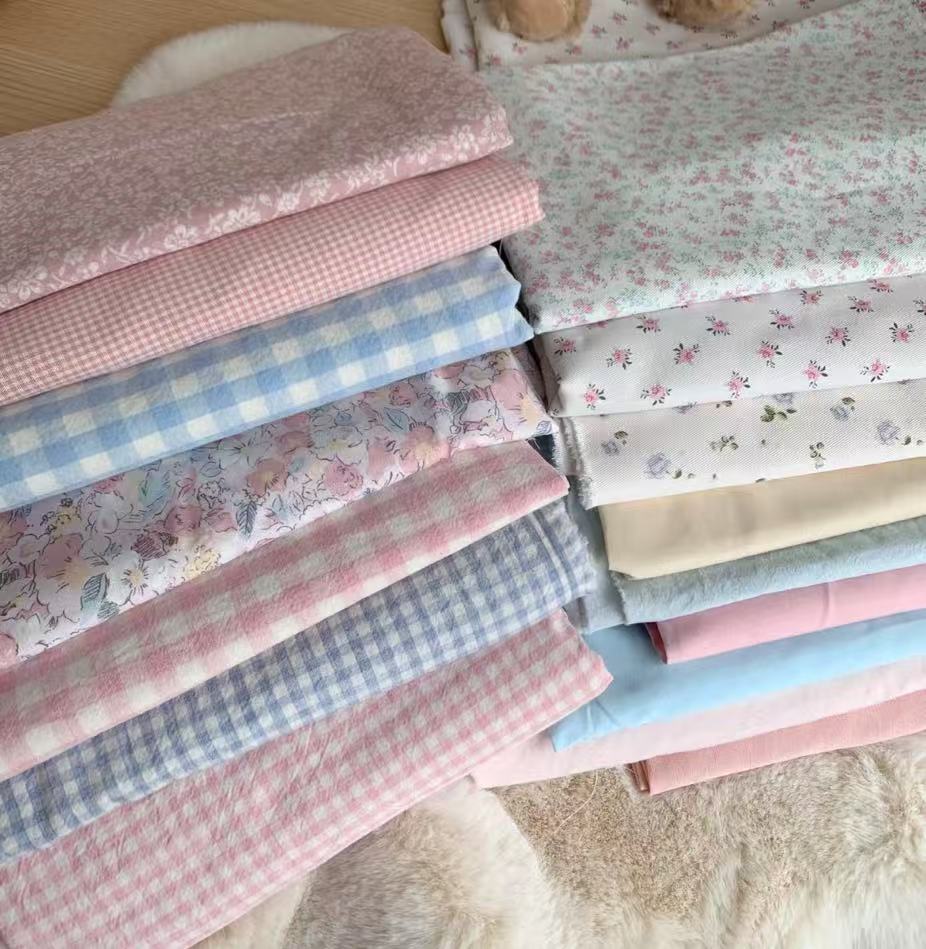 【织美】 印花透气 布料 不挑