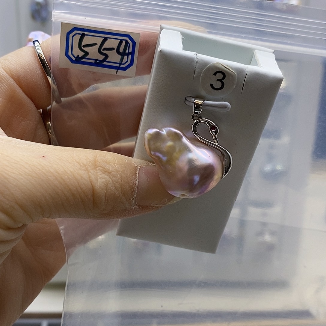 颈饰合金淡水珍珠