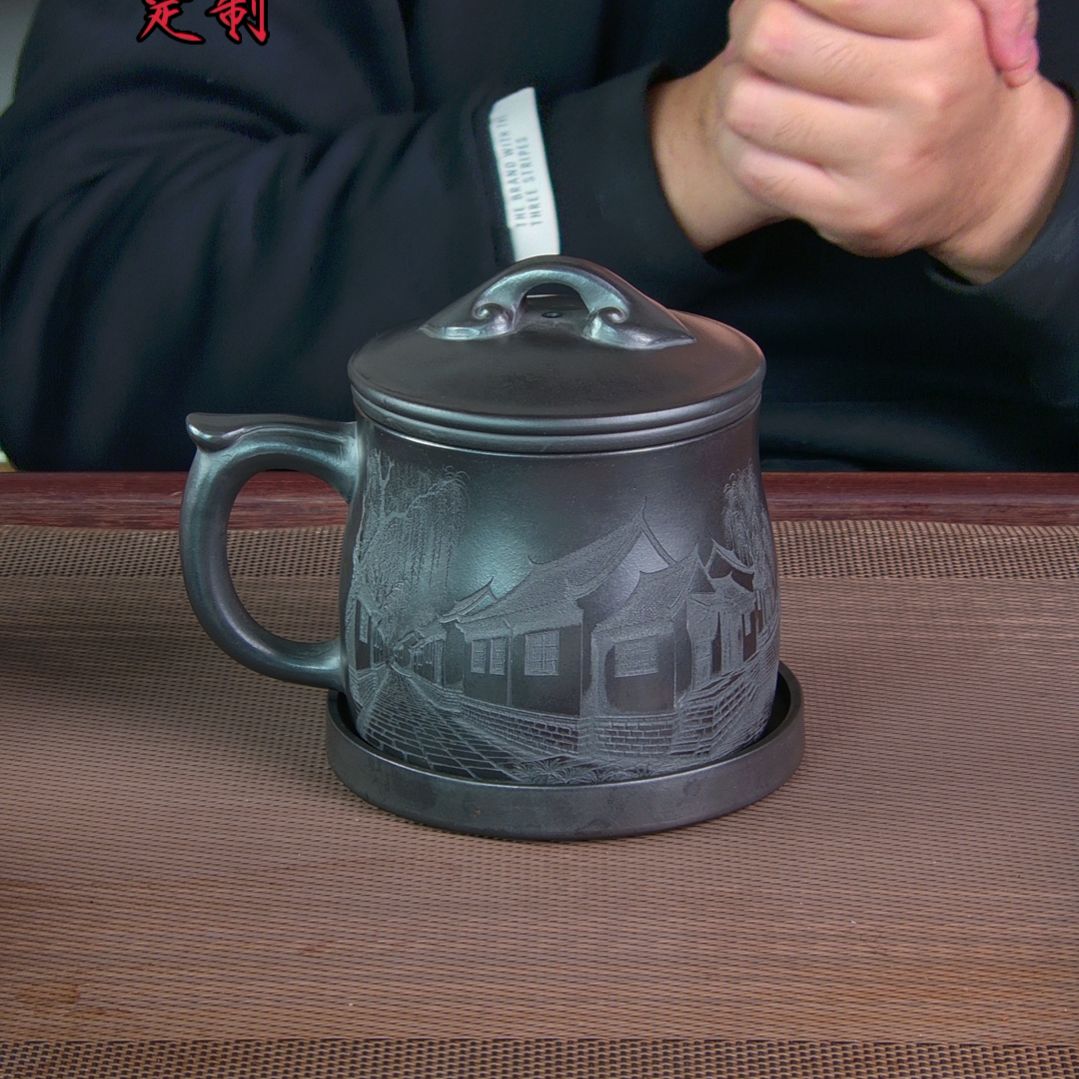 紫砂茶杯高档紫砂茶具套装
