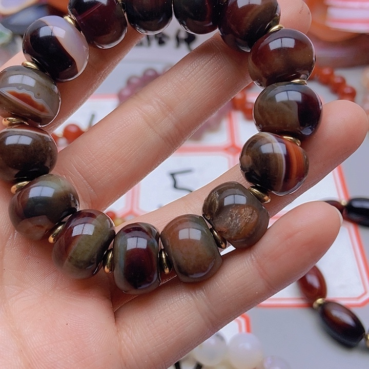 【闪购商品】玛瑙/玉髓珠宝半成品未镶嵌曾**时