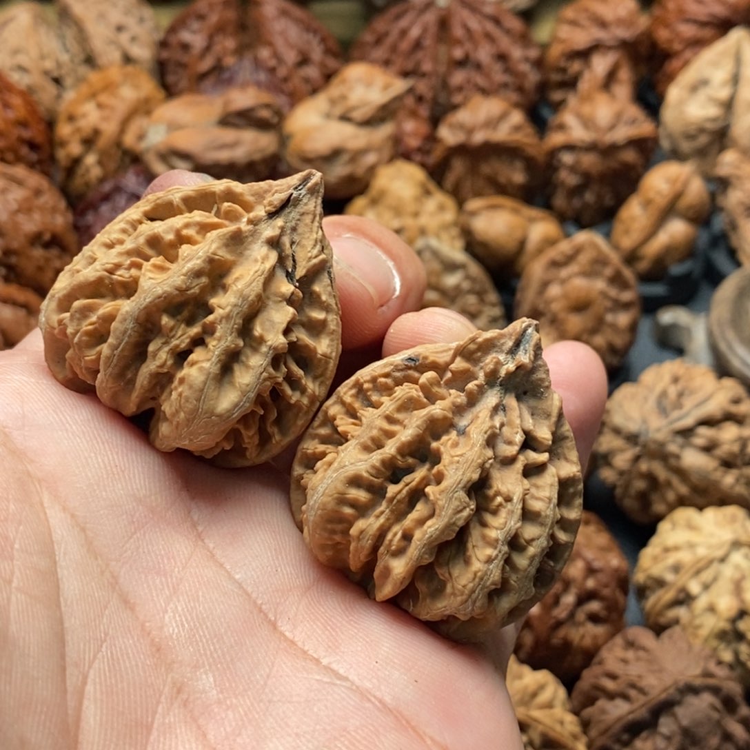 风***伯吊坠文玩核桃小涵50