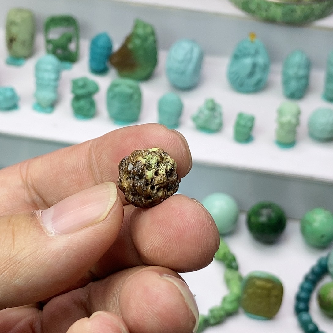 绿松石珠宝奇石未镶嵌