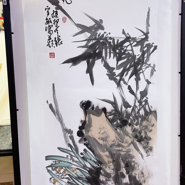 国画张圣敏先生纯手绘作品