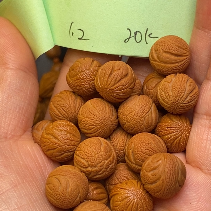 吊坠桃核秦岭龙纹桃核12