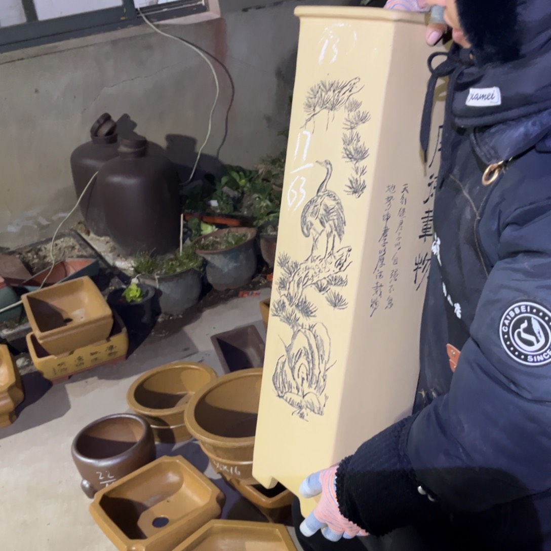 紫砂花盆盆景艺术