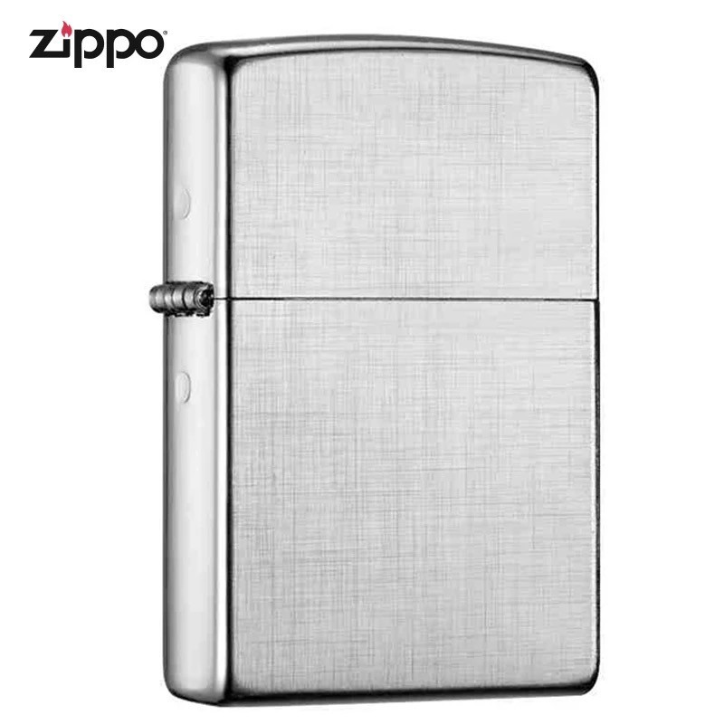 zippo打火机【亚麻编织】美版官方正品男生走心实用礼物七夕节