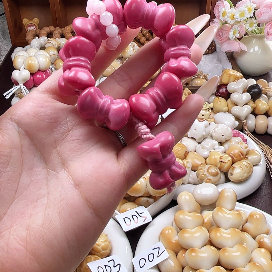 吊坠白玉菩提一串成品c