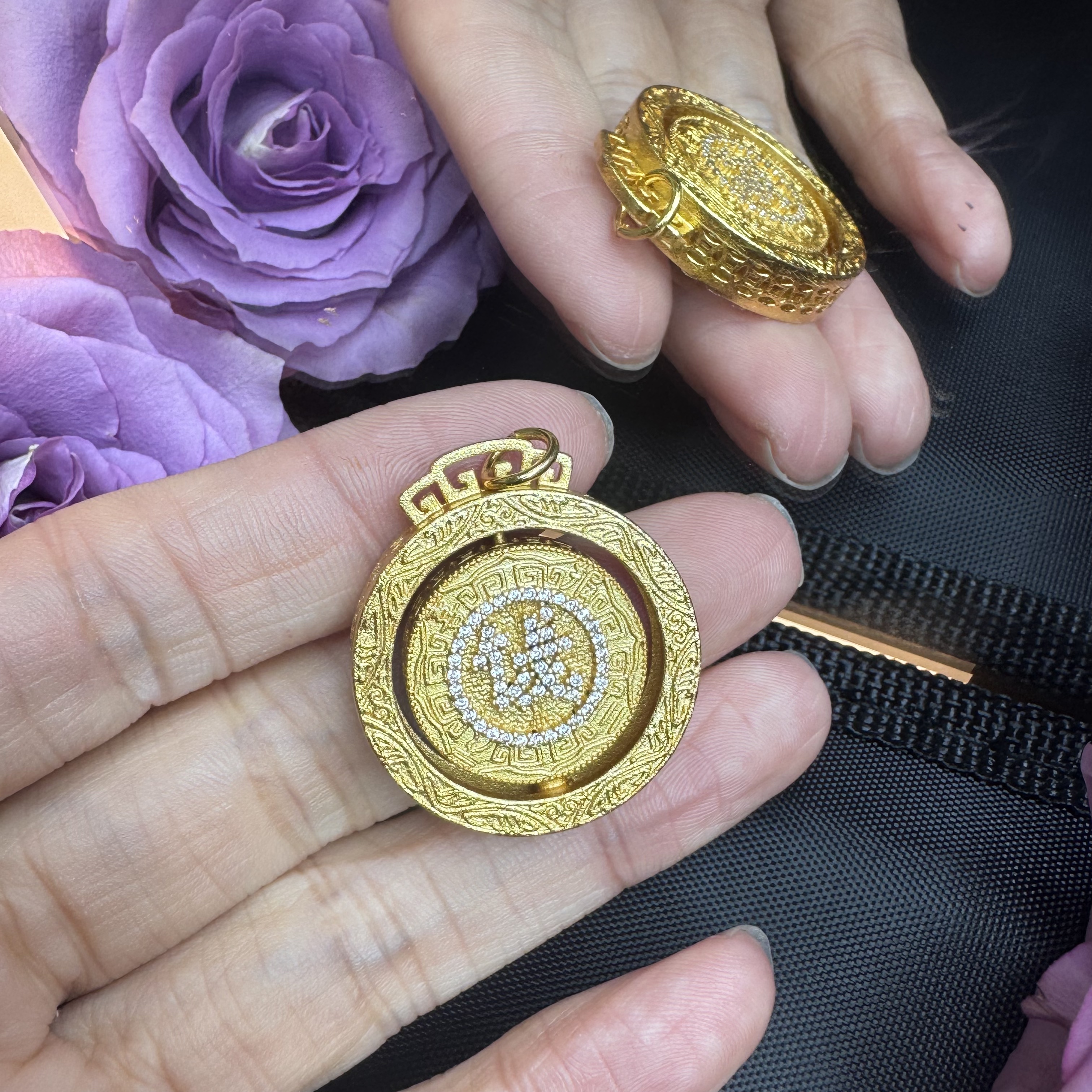 【丁老头甄选】大钱吊坠60135