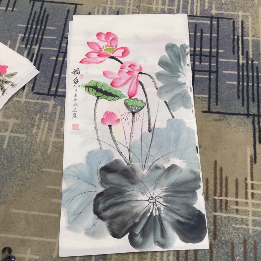国画三尺作品王老师111111