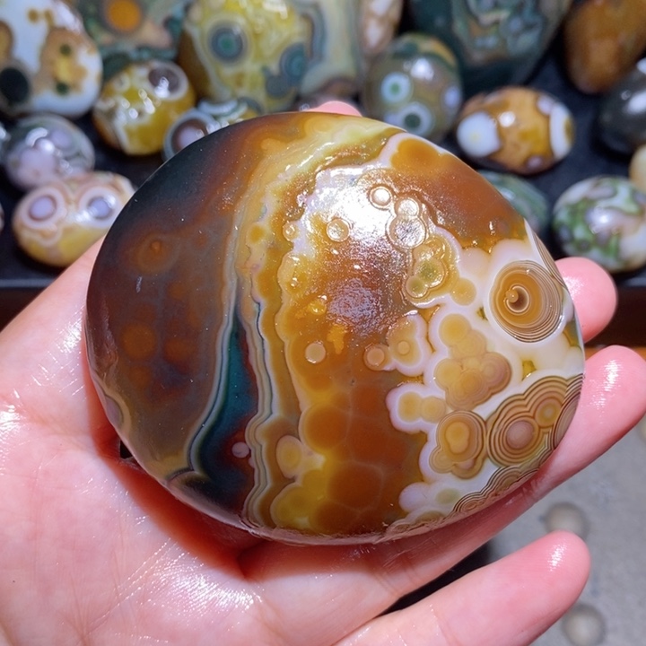 未镶嵌玛瑙/玉髓珠宝半成品120