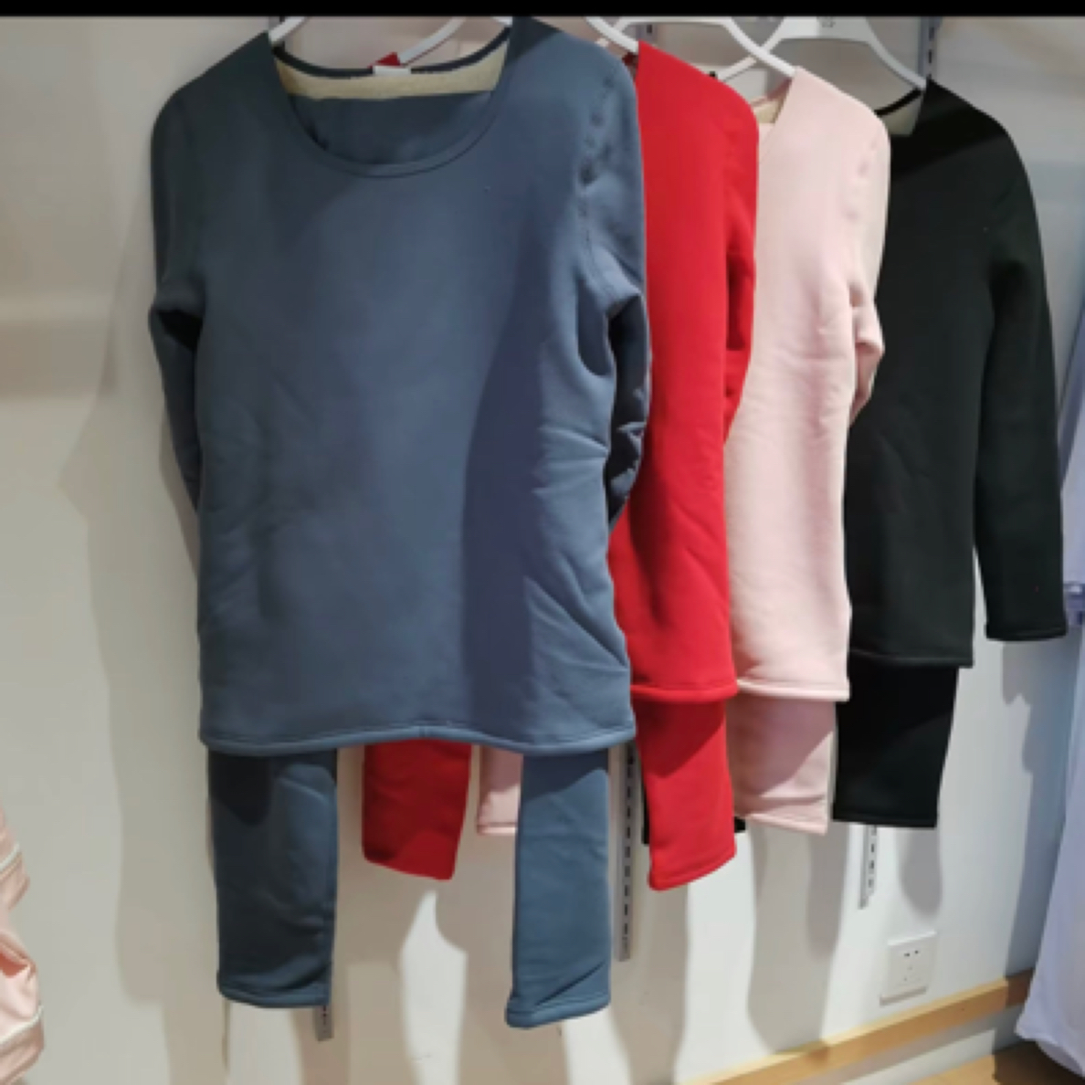 门店199】女士牛奶【超强暖】保暖套装12k0