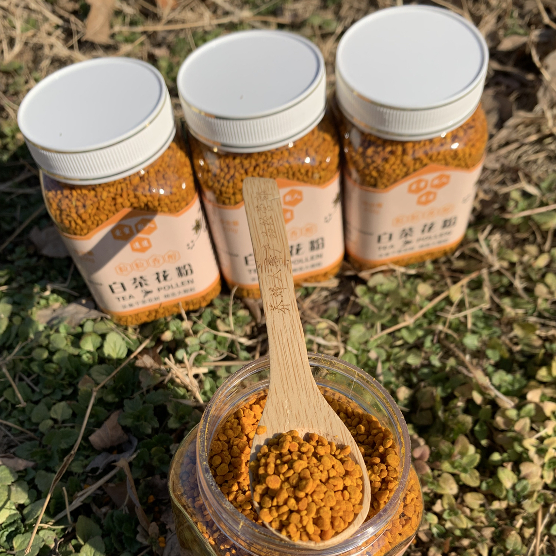 粉王《三瓶》白茶花粉！嫌贵勿拍！只做精品大颗粒自然晒干！