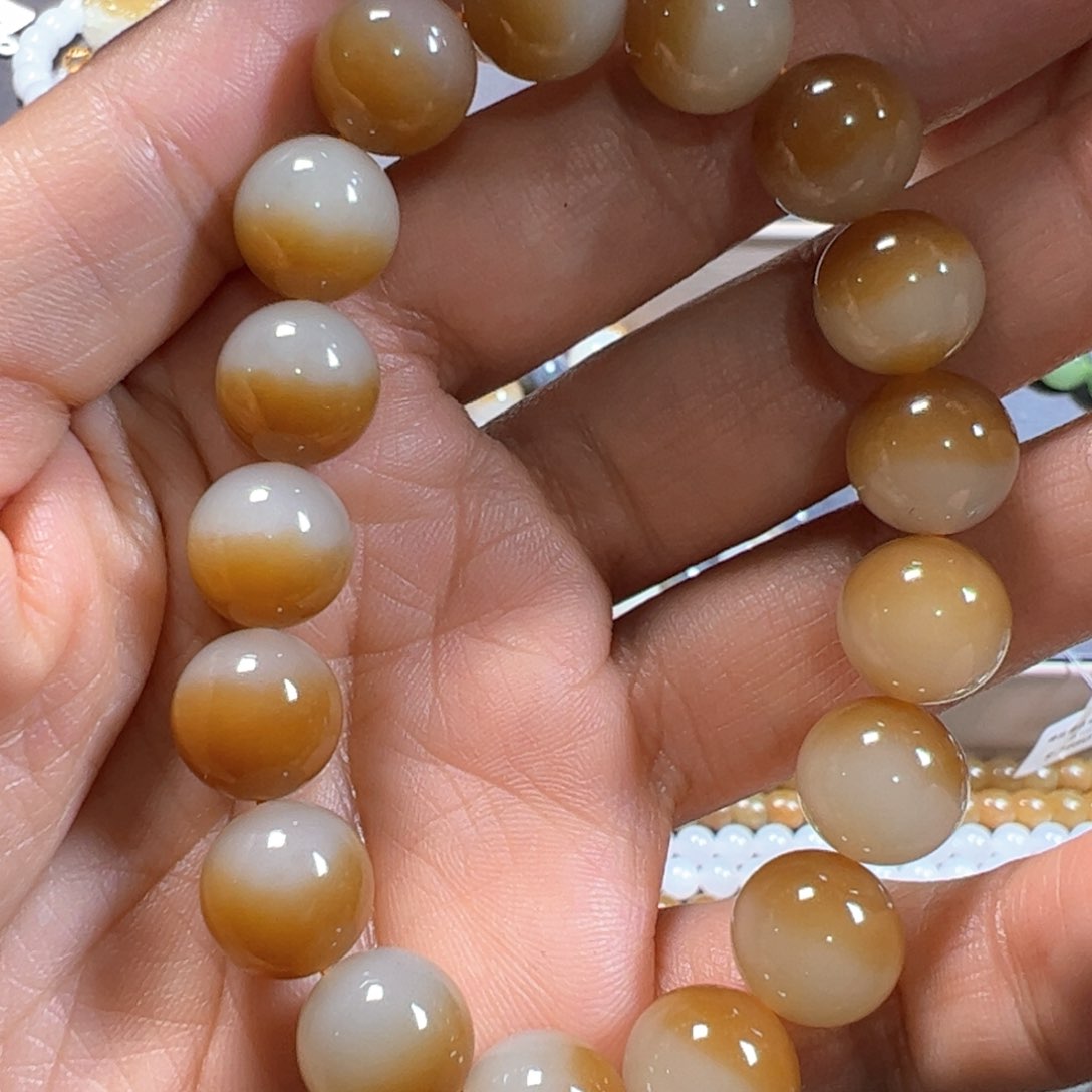 和田玉手链未镶嵌余*宏