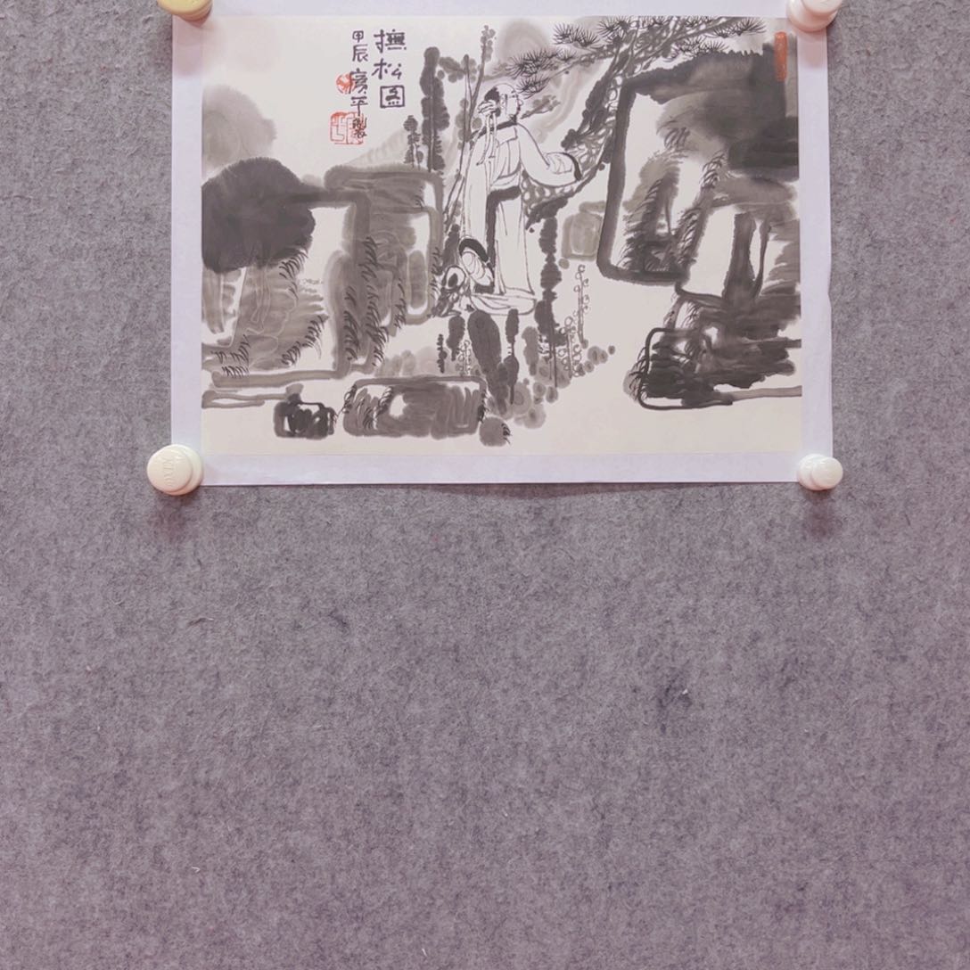 国画李广平老师作品